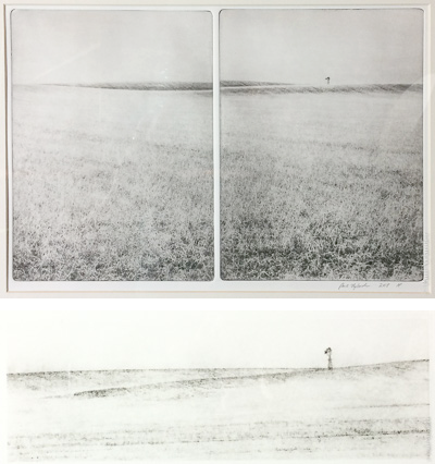 A photogravure diptych of the sping windmill ©Paul Nylander